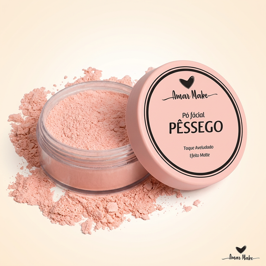 Pó de Pêssego Amar Make 12 un